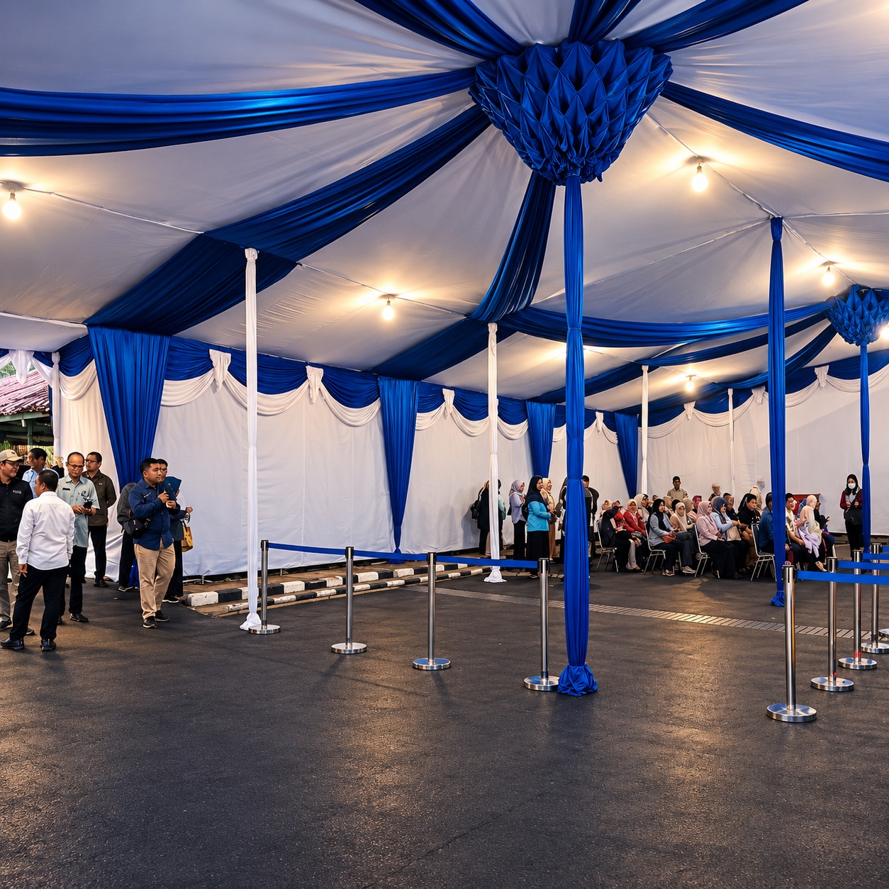 Sewa Tenda Semi Dekorasi